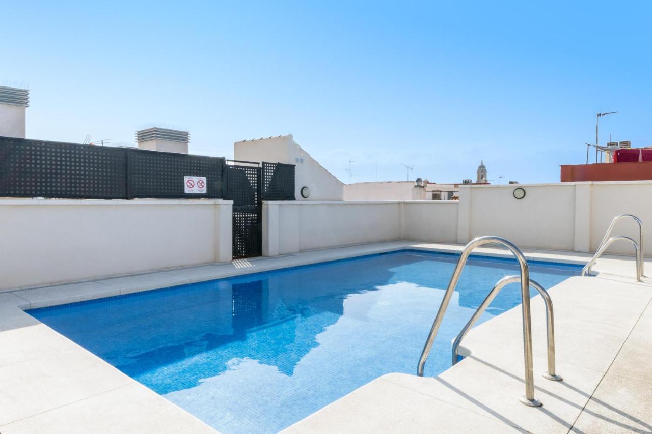 Malaga Suite Picasso With Swimming Pool And Parking In The Center! Екстериор снимка